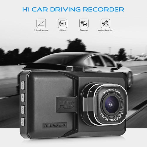 Black Box Dash Cam 1080P G - Sensor Looping Car Camera - TechGear Elite