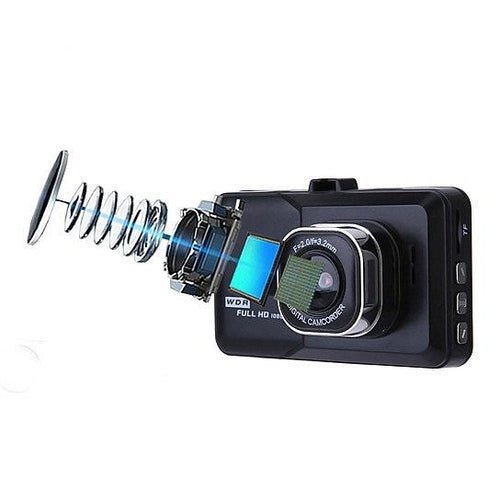 Black Box Dash Cam 1080P G - Sensor Looping Car Camera - TechGear Elite