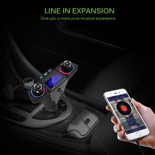 BT06 Car FM transmitter MP3 Player Audio Receiver - TechGear Elite