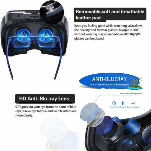 Dragon Flash VR Gaming Headset With Controller - TechGear Elite