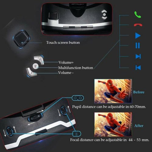 Dragon Flash VR Gaming Headset With Controller - TechGear Elite