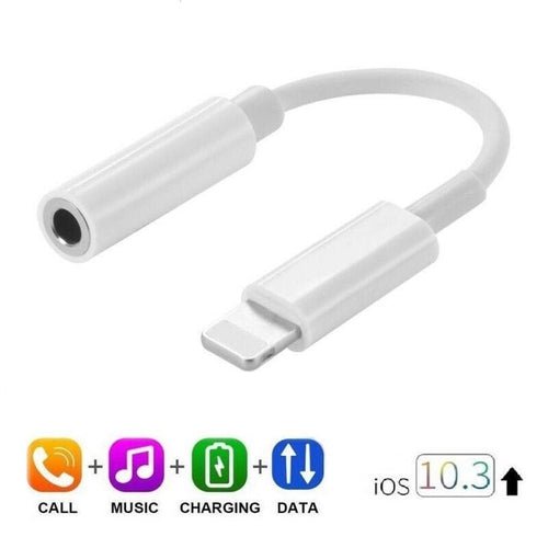 Headphone Adapter 3.5mm Aux Audio Cable - TechGear Elite