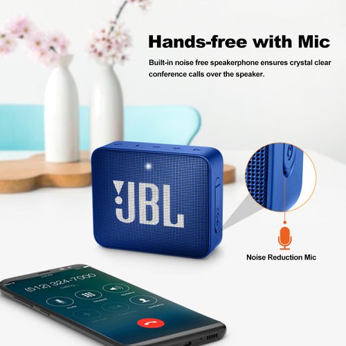 JBL GO 2 Wireless Bluetooth Speaker IPX7 Waterproof With Mic - TechGear Elite