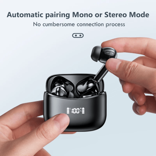LED TWS Earbuds Bluetooth 5.0 Earphones for Huawei Iphone - TechGear Elite
